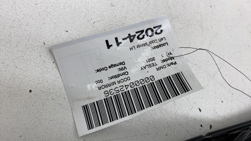 1495587-00-E 20 Model Y Front Left Exterior Rear View Door Mirror (NO SKULL CAP) 1495587-00-E