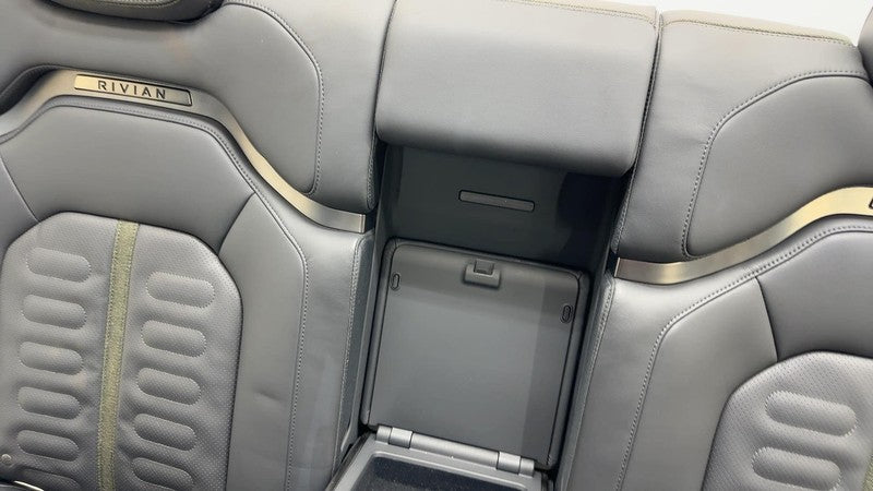 ⭕ 2022-2024 Rivian R1T Rear Left & Right 2nd Row Seat Leather Black Assembly OEM