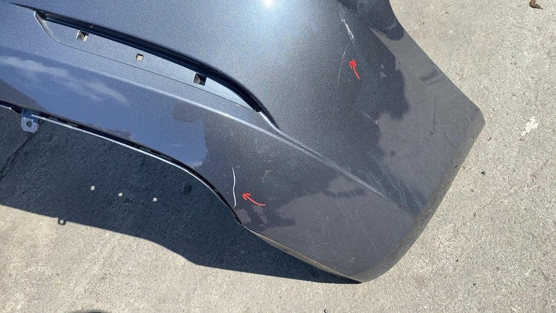 Does not apply ⭕ 2023 Tesla Model 3 M3 Rear Bumper Cover w/o Park Sensor Holes Gray - PMNG