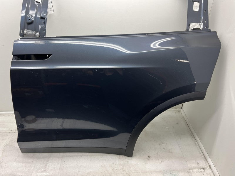1028790-00-K ⭕ 2016-2023 Tesla Model X Rear Driver Side Falcon Door Panel Left LH Gray - PMNG