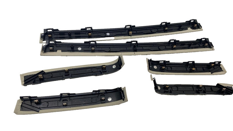 ⭕ 2016-2020 Tesla Model X Left & Right Falcon Door Trim & Mid Gaphider