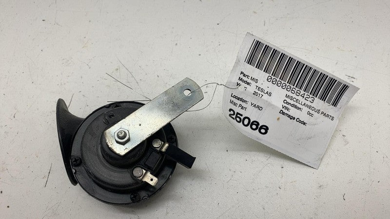 E1 0020046 ⭕2012-2020 Tesla Model S MS Seger Low Pitch Tone Horn 12V 410 Hertz with Bracket