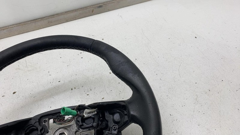 2013-2018 Ford C-Max Front Driver Steering Wheel Leather Black w/ Control Switch