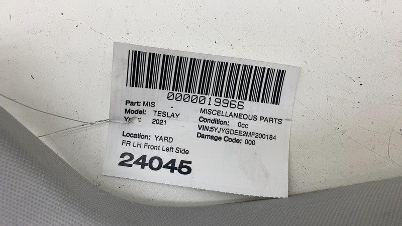 ⭕2020-2023 Tesla Model Y Front A-Pillar Upper Trim Cover Panel Left 14