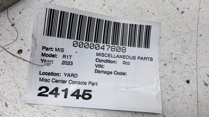 PT00041132F ⭕ 2022 2023 2024 Rivian R1T Center Console Upper Trim Bezel Cover PT00041132-F