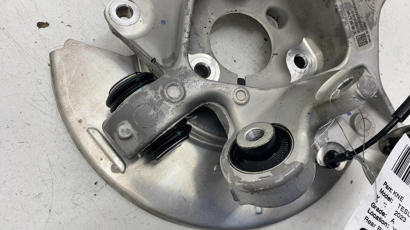 ⭕ 2017-2023 Model 3 Rear Right Suspension Knuckle Spindle w/ Shield 10