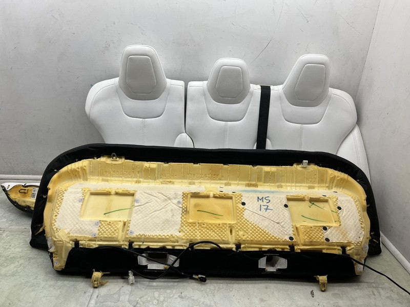 ⭕ 2016-2020 Tesla Model S MS Rear 2nd Row Upper & Lower Cushion Seat C