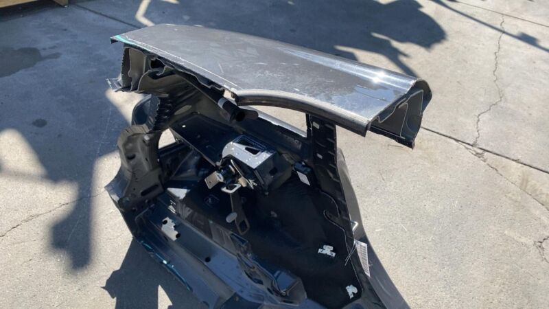 ⭕2015-2020 Mini Cooper S Rear Left Quarter Body Side Panel Structural Frame Gray