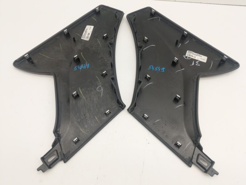 1008228 00 C ⭕ 12-15 Model S PAIR Front Left & Right Upper Center Console Panel 1008228-00-C