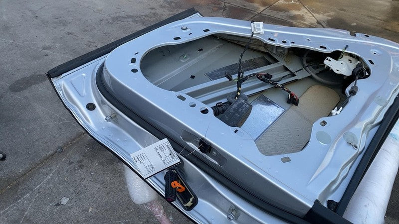 2011-2018 Porsche Cayenne Rear Driver Side Door Shell Panel Left Silver - LX7W