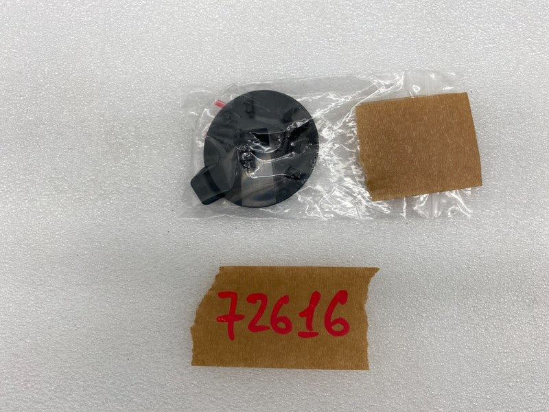 156468800A ⭕ 21-23 Model S MS Front Bumper Towing Eye Tow Hook Cap Cover Black 1564688-00-A