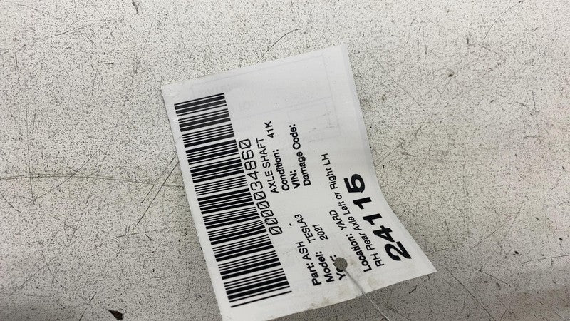 1044161-00-D ⭕ 17-23 Tesla Model 3 Rear Right CV Axle Shaft Halfshaft 25MM RWD 1044161-00-D
