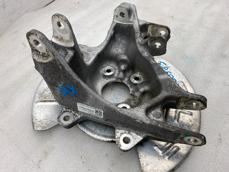 1027411 00 D ⭕ 2016-2020 tesla Model X Rear Left Spindle Knuckle w/ Dust Shield 1027411-00-D