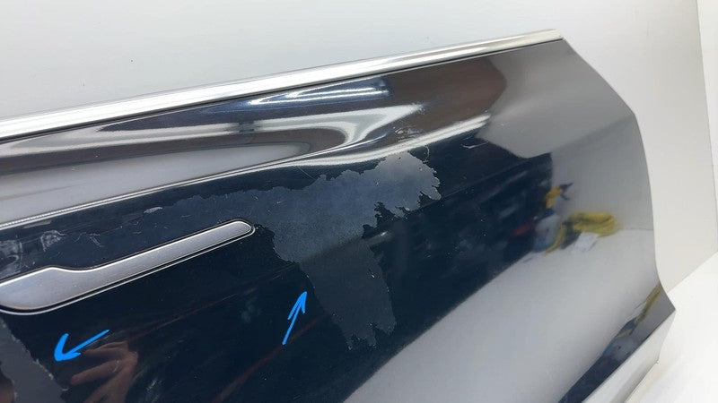 ⭕ 2017-2020 Tesla Model 3 Rear Passenger Side Door Shell Panel Right Black PBSB