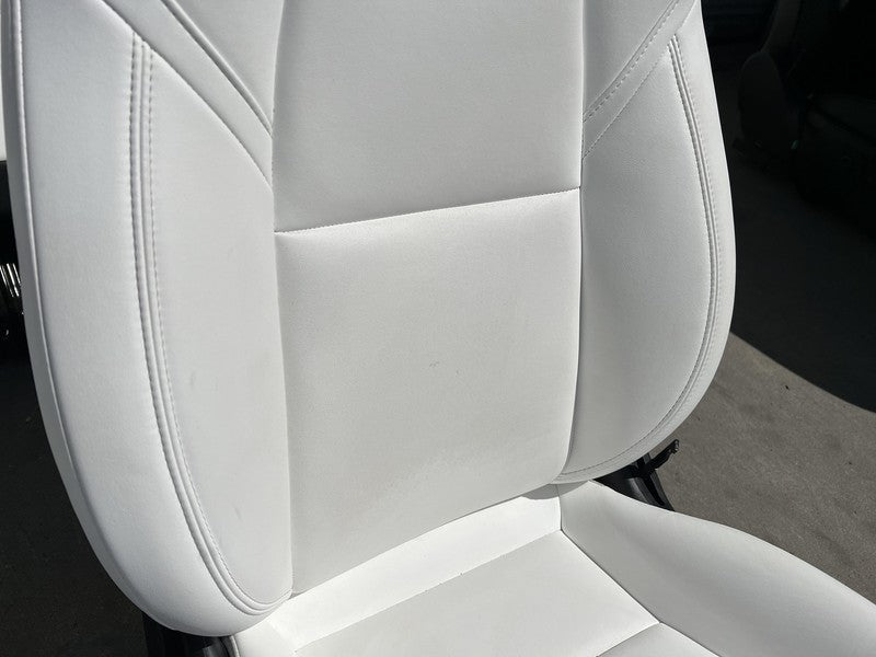 ⭕ 2020-2022 Tesla Model Y Complete Front & Rear Interior Seat Cushion Assy White