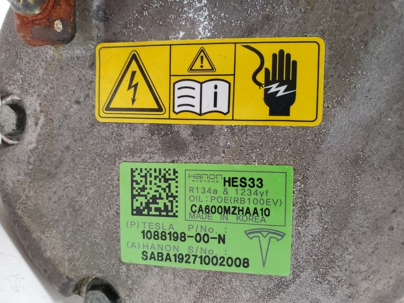 ⭕ 17-20 Tesla Model 3 Electric Air Conditioning A/C Compressor Pump 10