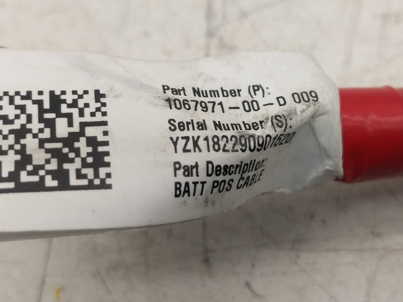 1067971 00 D ⭕ 2017-2022 Tesla Model 3 Positive Battery Wire Cable Wiring Loom 1067971-00-D