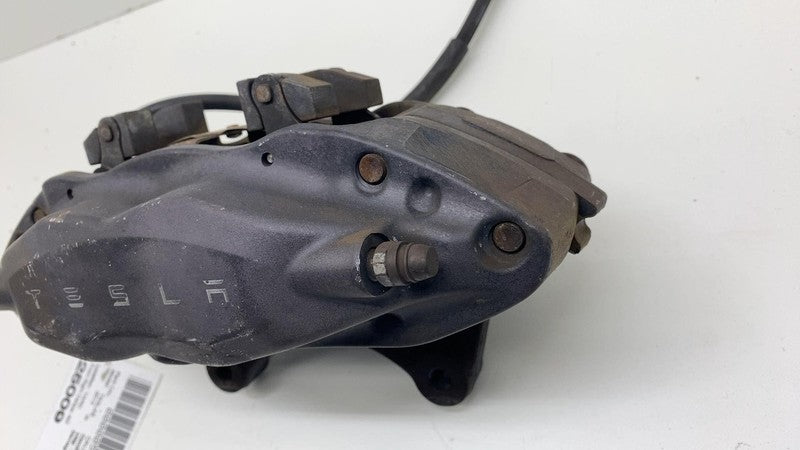 2012-2015 Tesla Model S MS Front Passenger Side Caliper w/ Brake Hose Line Right