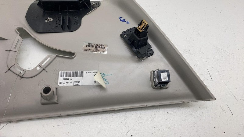 5RJ07TRMAF ⭕2017-2024 Chrysler Pacifica Rear Left Side D-Pillar Trim Cover Panel 5RJ07TRMAF