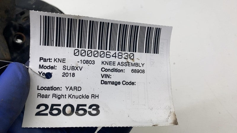 ⭕18-23 Subaru XV Crosstrek Rear Right Spindle Knuckle Wheel Hub & ABS Sensor AWD