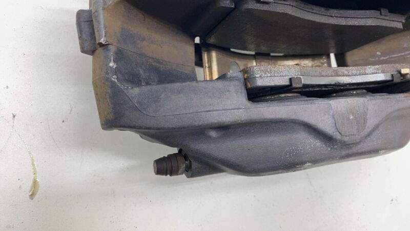 2012-2015 Tesla Model S MS Front Passenger Side Caliper w/ Brake Hose Line Right