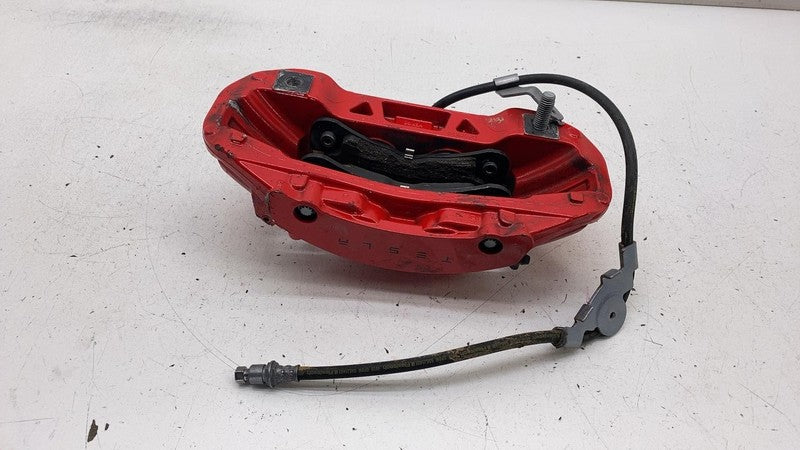 ⭕ 2021-2024 Tesla Model X Front Left Brake Caliper Performance Red 142