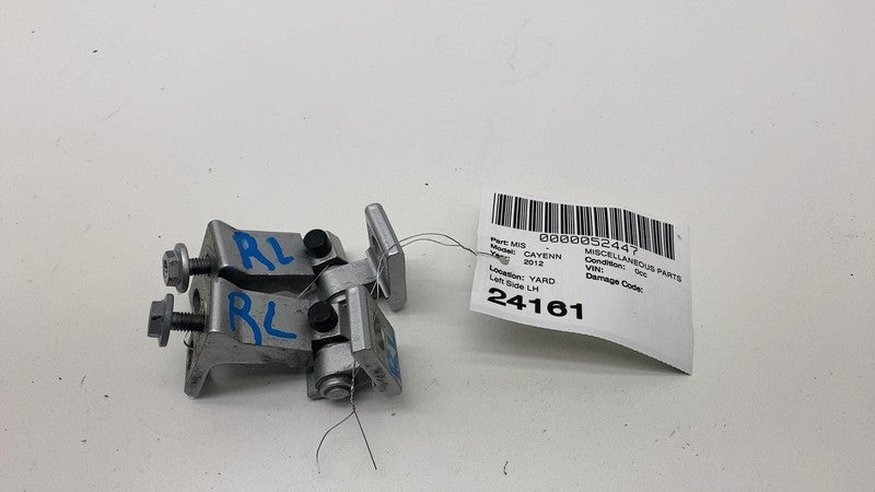 2011-2018 Porsche Cayenne S PAIR Rear Driver Side Upper & Lower Door Hinge Left
