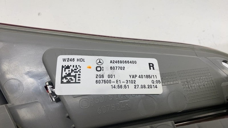A2469066400 ⭕ 13-14 Mercedes-Benz B Electric Drive Rear Right Inner Tail Light A2469066400