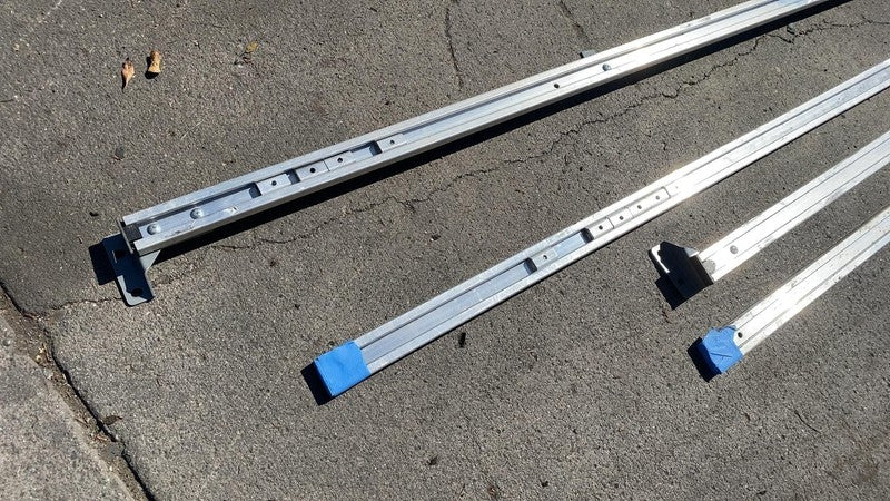 ⭕ 2014-2023 Ram ProMaster 1500 2500 3500 SET of 4-pcs Mounting Rails Assembly