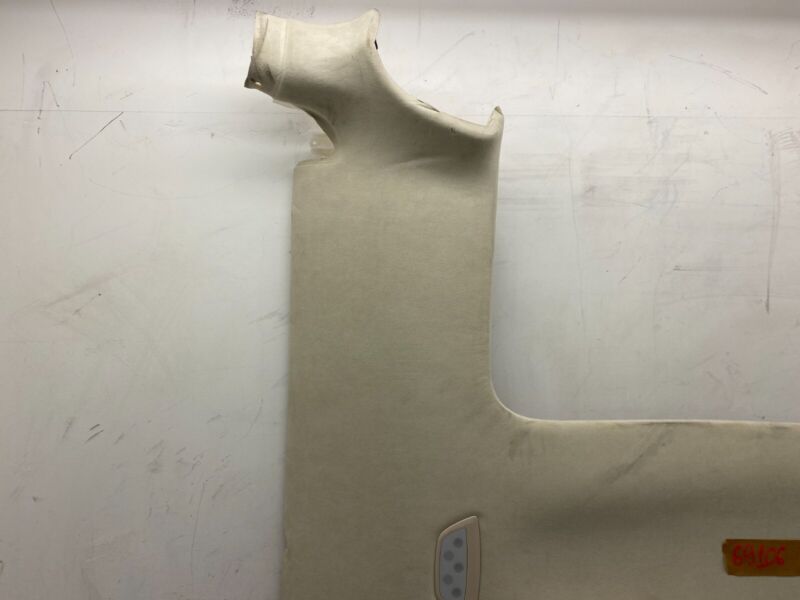 105392106H 2016-2020 Tesla Model X MX Overhead Roof Headliner Ceiling Cover Alcantara Cream