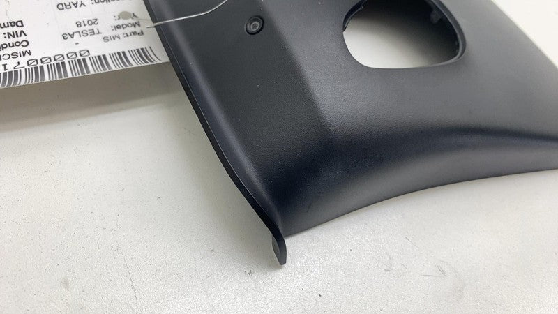 109838300D 17-20 Model 3 Front Interior Rear View Mirror Upper Cover w/ Camera 1098383-00-D