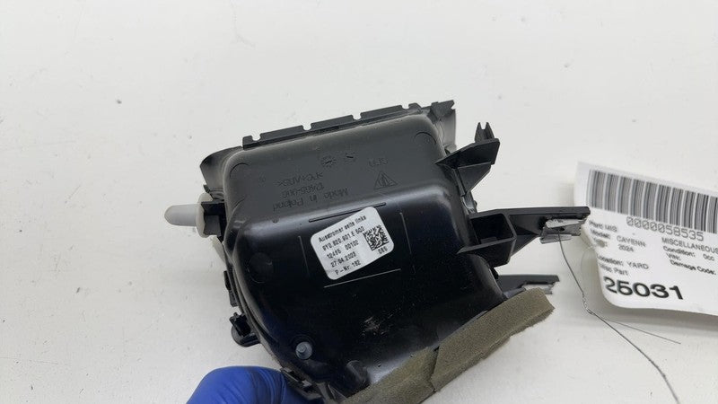 9Y0 820 901 E ⭕ 2024 Porsche Cayenne Driver Side Left Outer Air Vent Black OEM 9Y0820901E