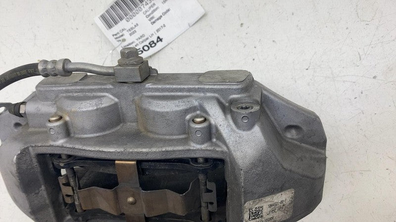 104462100E ⭕ 2017-2023 Tesla Model 3 Front Left Caliper w/ Brake Hose Line LH 1044621-00-E