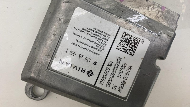 PT00000612X0J 22 23 24 Rivian R1T Restraint Diagnostic Module SRS Unit (needs to be reset)