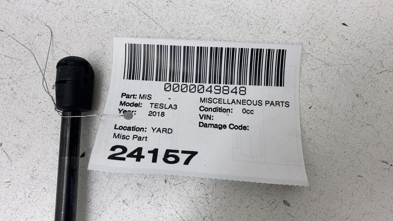 1091560 00 B 2017-2020 Tesla Model 3 M3 Rear Left or Right Trunk Lid Gas Strut (Non-Powered)