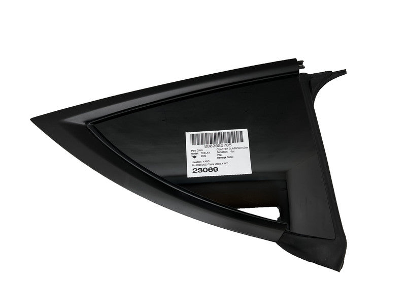2020-2024 Tesla Model Y MY Rear Passenger Side Quarter QTR Window Glas