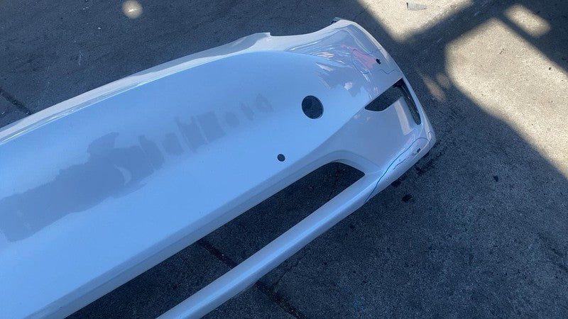 2020-2023 Tesla Model Y MY Front Bumper Cover w/ Park Sensor Holes White - PPSW