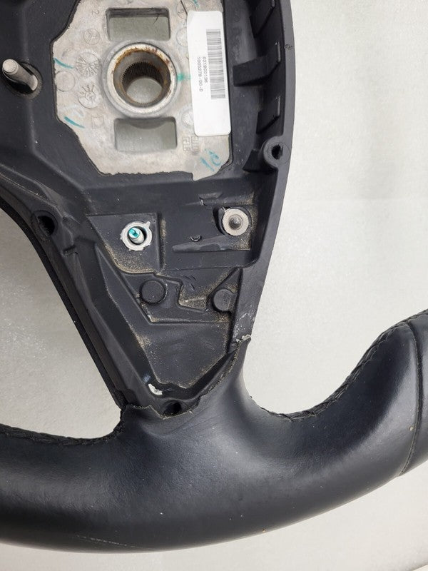 1036774-00-C ⭕ 2012-2020 Tesla Model S MS Driver Steering Wheel Black Assembly 1005279-00-D