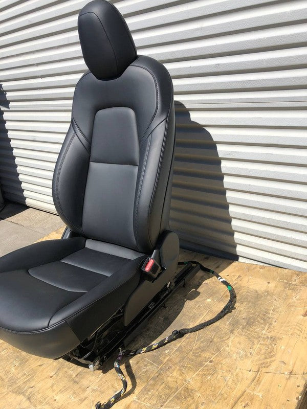 ⭕ 2017-2022 Tesla Model 3 Y Front Passenger Side 1st Row Seat Black Right Assy