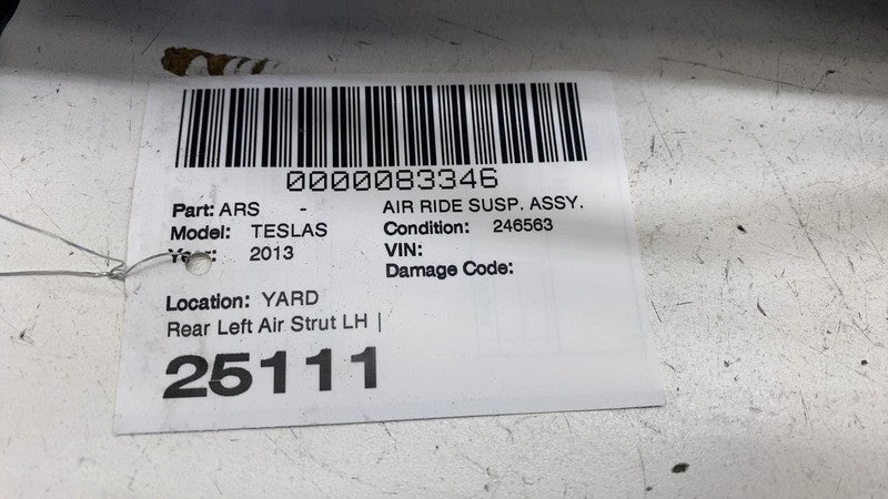600635200C ⭕ 12-15 Model S Rear Left Air Suspension Spring Shock Absorber RWD 6006352-00-C