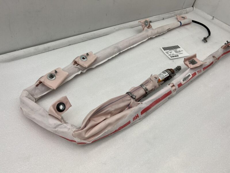 1005262 00 H 2012-2020 Tesla Model S Passenger Side Roof Curtain Safety Airbag Right Assembly