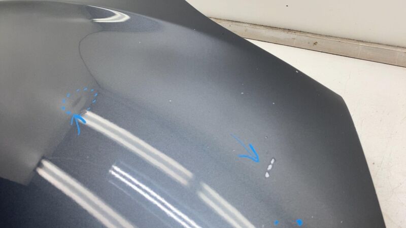 ⭕ 2012-2015 Tesla Model S MS Front Bonnet Hood Shell Panel Assembly Gray RWD OEM