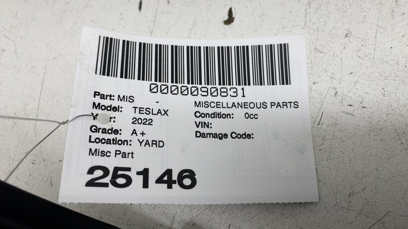 ⭕ 2021-2026 Tesla Model X Driver Side Sill Plastic Racetrack Left 1105