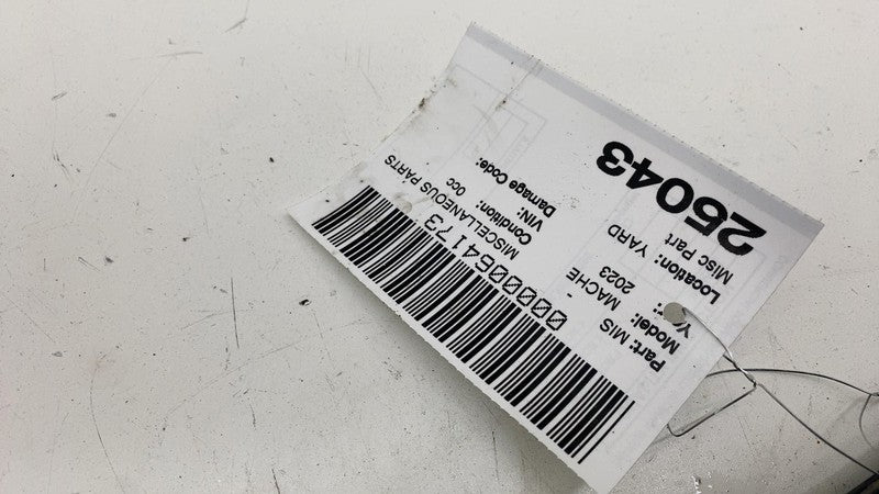 LJ8B R25334 DA ⭕ 21-24 Mustang Mach-E Rear Right Door Pillar Molding Trim Black LJ8B-R25334-DA