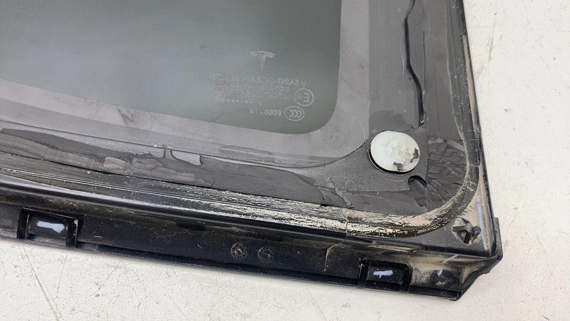 ⭕ 2021-2024 Tesla Model X Rear Driver Side Window QTR Quarter Glass Le