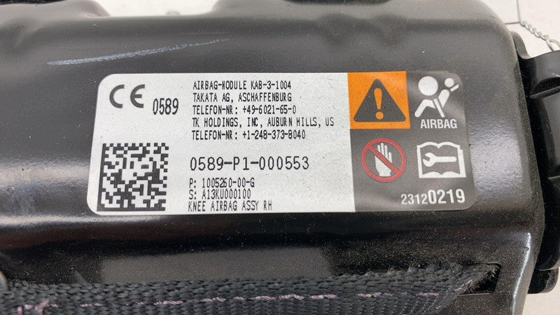 1005260 00 G ⭕ 12-15 Model S Right or Left Knee Airbag LH & RH Fits either side 1005260-00-G