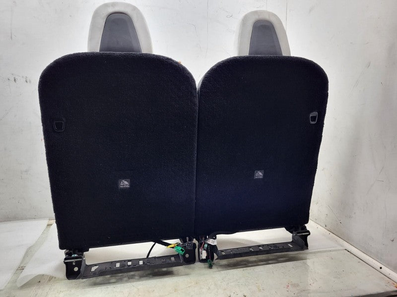 1090424-00-B ⭕ 2016-2020 Tesla Model X Rear 3rd Row Seat Upper Left & Right Cushion White OEM