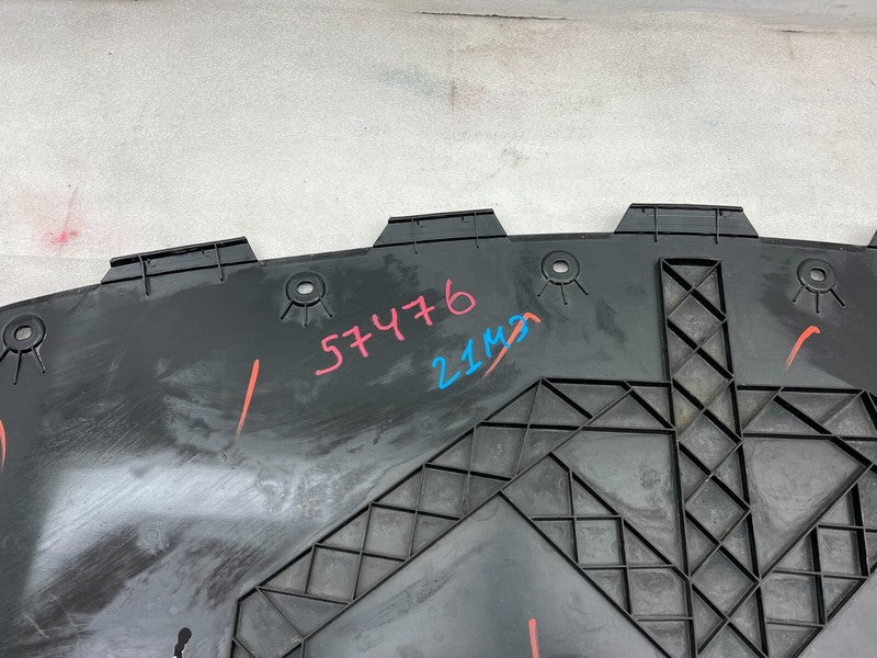 ⭕ 2017-2023 Tesla Model 3 Front Bumper Lower Valance Under Tray Diffus