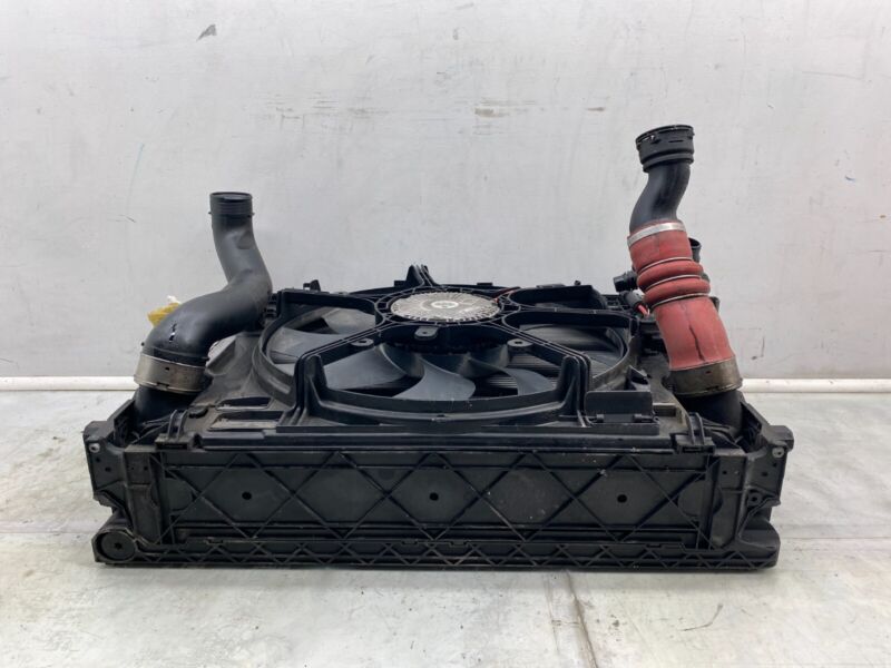 7562592 04 ⭕12-18 BMW 640i Radiator Cooling Fan AC Condenser Fan Shroud & Blade L1850974201