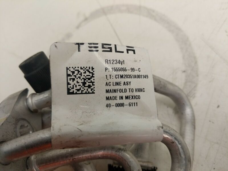 2017-2022 Tesla Model 3 A/C Line Air Conditioner Manifold to HVAC Hose Tube Pipe